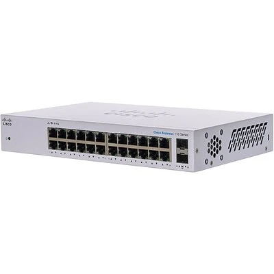 Ethernet Switches Cisco 110 CBS110-16PP-NA 16 Ports Gigabit Ethernet Rack Mountable Switch 3 Ethernet Switches Cisco 110 CBS110-16PP-NA 16 Ports Gigabit Ethernet Rack Mountable Switch
