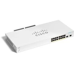 Ethernet Switches Cisco 220 CBS220-16P-2G-NA 16 Ports Gigabit Ethernet Rack Mountable Switch