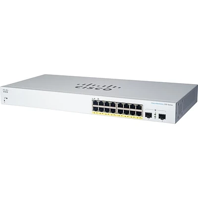 Ethernet Switches Cisco 220 CBS220-16T-2G-NA 16 Ports Gigabit Ethernet Rack Mountable Switch 3 Ethernet Switches Cisco 220 CBS220-16T-2G-NA 16 Ports Gigabit Ethernet Rack Mountable Switch