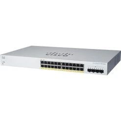 Ethernet Switches Cisco 220 CBS220-24FP-4G-NA 24 Ports Gigabit Ethernet Rack Mountable Switch