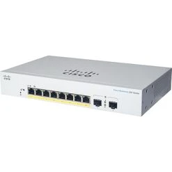 Ethernet Switches Cisco 220 CBS220-8P-E-2G-NA 8 Ports Gigabit Ethernet Rack Mountable Switch