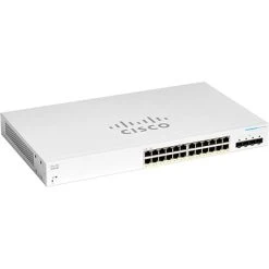 Ethernet Switches Cisco 220 CBS220-24P-4G-NA 24 Ports Gigabit Ethernet Rack Mountable Switch