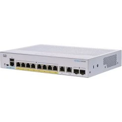 Ethernet Switches Cisco 350 CBS350-8FP-E-2G-NA 10 Ports Gigabit Ethernet Rack Mountable Switch