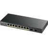 Zyxel Communications Ethernet Switches Zyxel GS1900-10HP Managed 8-Port Gigabit POE+ Desktop Ethernet Switch, Black -Linksys shop sp29404861 s7
