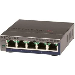 Ethernet Switches NETGEAR 5-Port Gigabit Ethernet Plus Switch (GS105Ev2) - Desktop, And ProSAFE Limited Lifetime Protection -Linksys shop sp43812293 s7