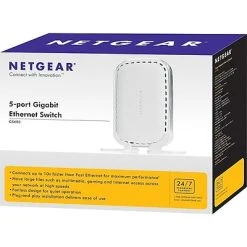 Ethernet Switches NETGEAR 5-Port Unmanaged Gigabit Switch (GS605) 11 Ethernet Switches NETGEAR 5-Port Unmanaged Gigabit Switch (GS605) -Linksys shop sp46466366 s7
