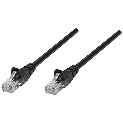 Ethernet Cables Intellinet Network Solutions CAT-5E UTP 3 Foot PVC Patch Cable, Black (320740) 3 Ethernet Cables Intellinet Network Solutions CAT-5E UTP 3 Foot PVC Patch Cable, Black (320740)